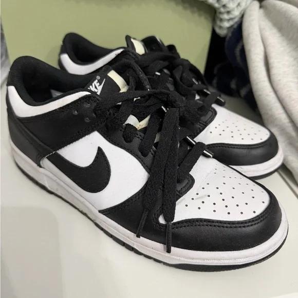 Nike Pandas Kids Black and White Sneakers - Picture 3 of 5